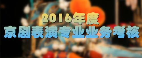 美女逼被草啊啊啊啊啊啊国家京剧院2016年度京剧表演专业业务考...